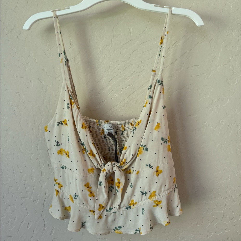 Dress forum SUN SOAKED FLOWY CROP TOP